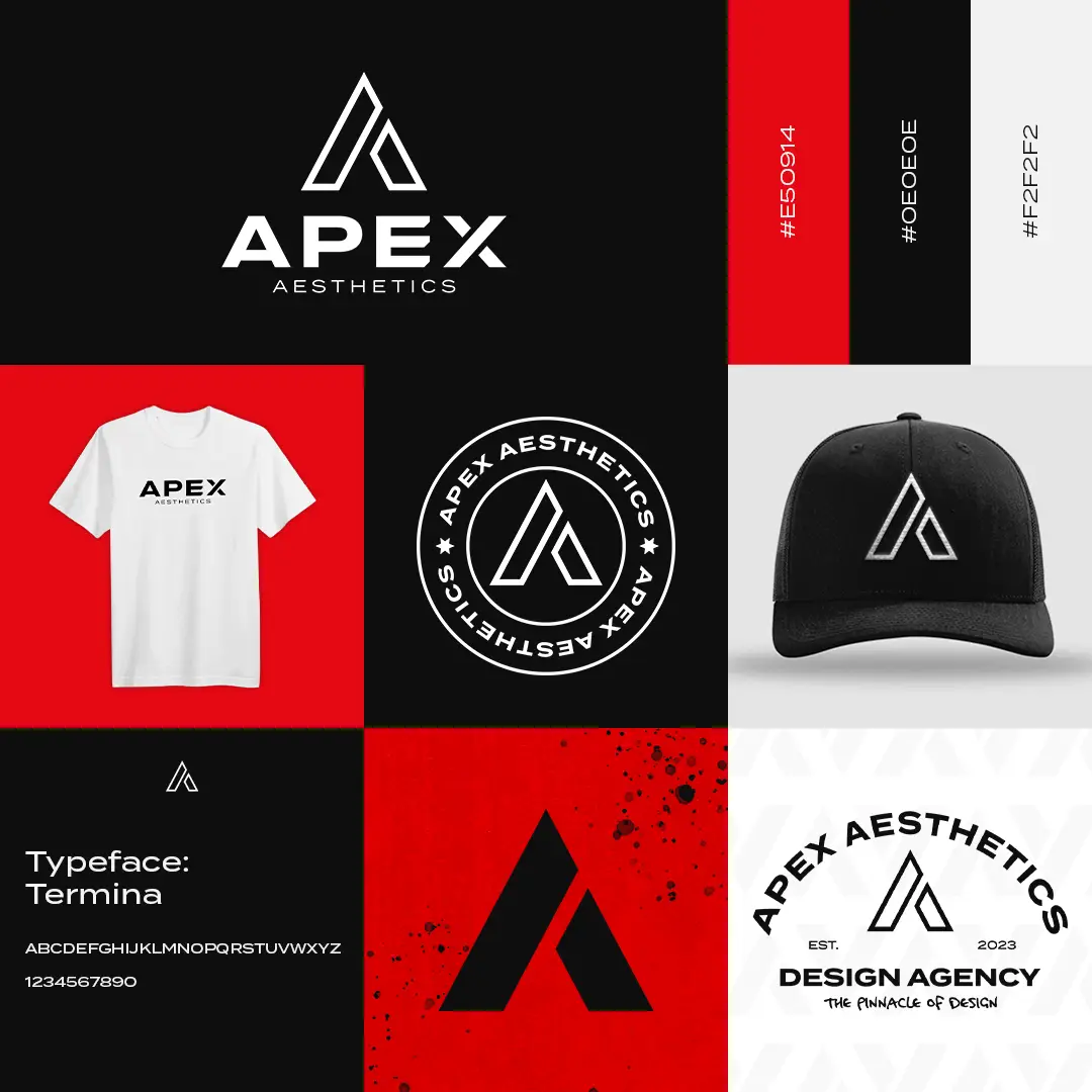 Apex Aesthetics visual identity