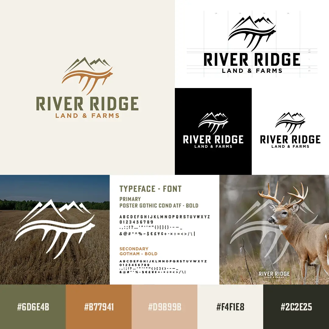 River Ridge Realty branding designed by Apex Aesthetics